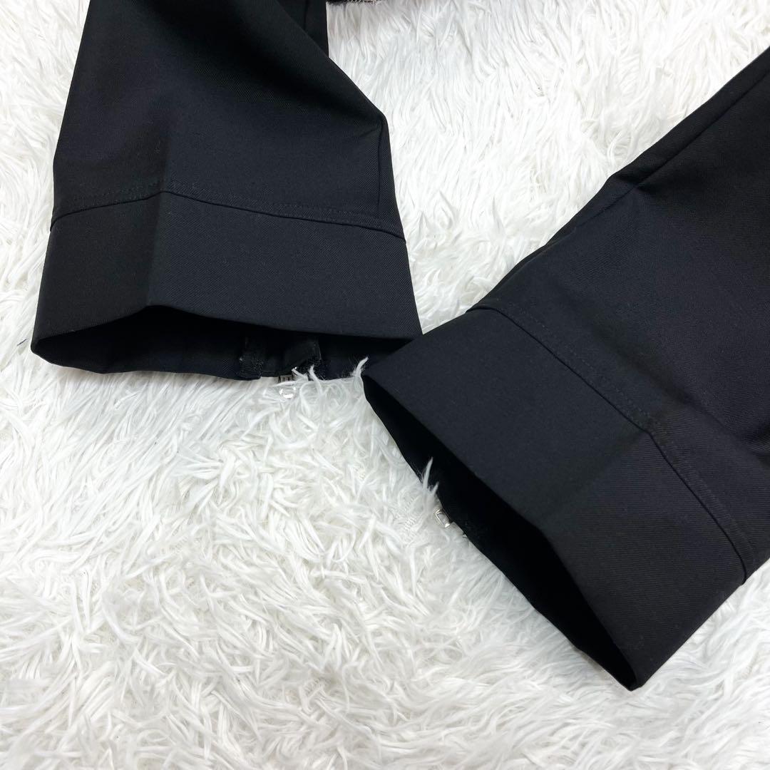 極美品 希少 アンダーカバー ボンディングパンツ スラックス モヘヤ混 刺繍