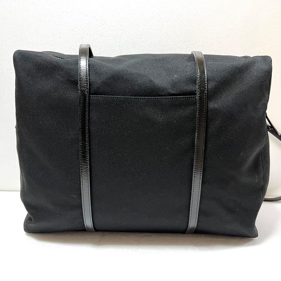 【良品】GIVENCHY ジバンシィ ボストンバッグ ナイロン 4Gロゴ 黒