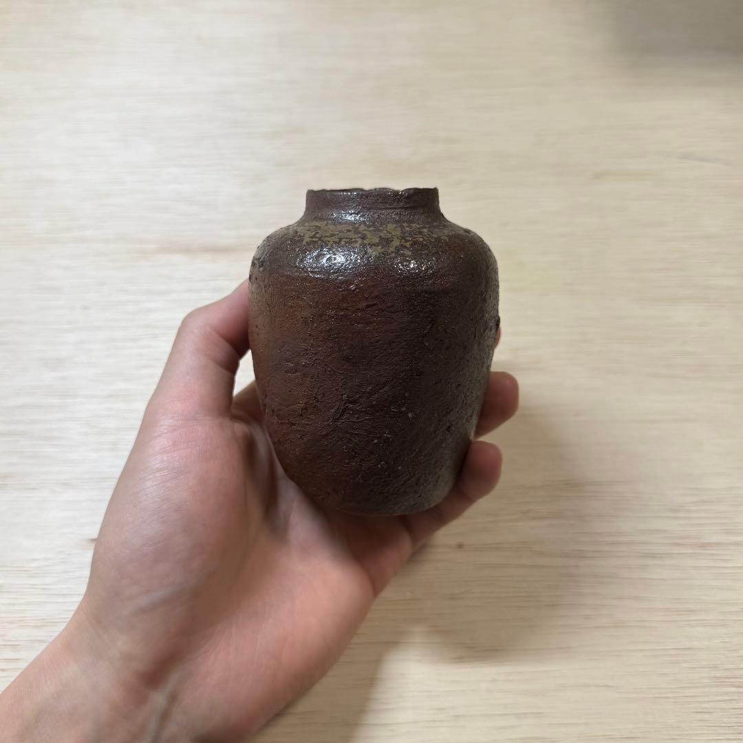 古丹波 茶入 小壷 室町時代 茶道具 古備前 古信楽 古常滑 古越前 古美術