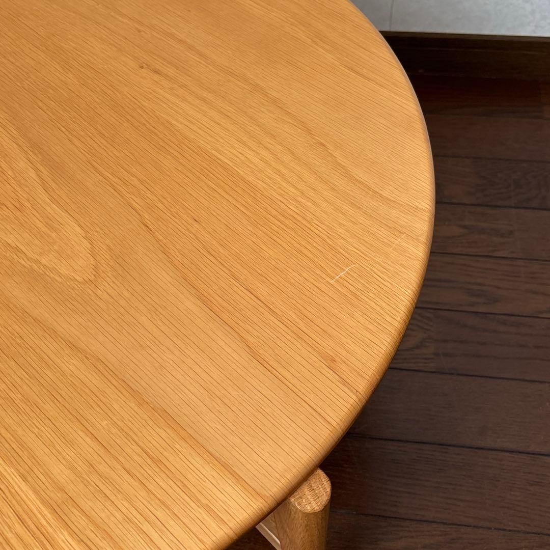 【美品】関家具 センターテーブル ラウンドテーブル