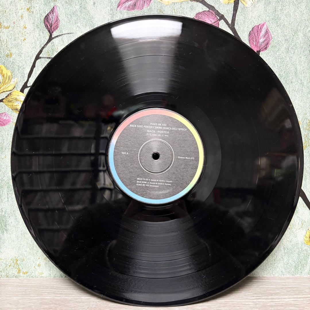 世界限定400枚 MACK SIGIS PORTER LP 厚紙変形ジャケット