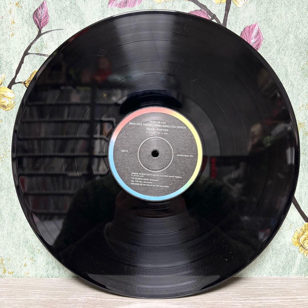 世界限定400枚 MACK SIGIS PORTER LP 厚紙変形ジャケット