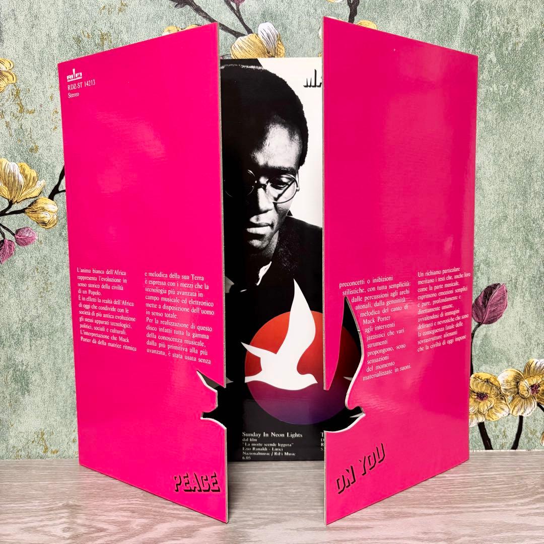 世界限定400枚 MACK SIGIS PORTER LP 厚紙変形ジャケット