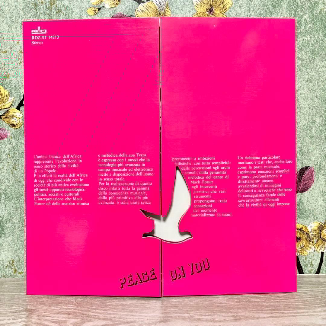 世界限定400枚 MACK SIGIS PORTER LP 厚紙変形ジャケット