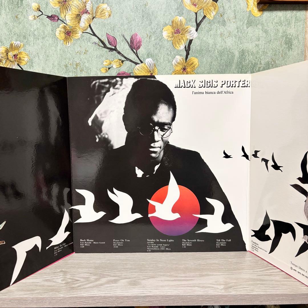 世界限定400枚 MACK SIGIS PORTER LP 厚紙変形ジャケット