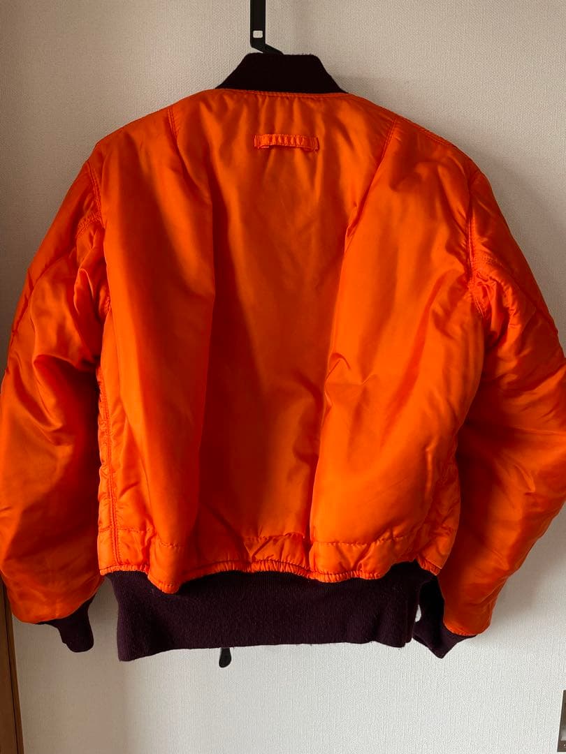 ジャケット・アウター ALPHA INDUSTRIES MA-1 MAROON made in USA