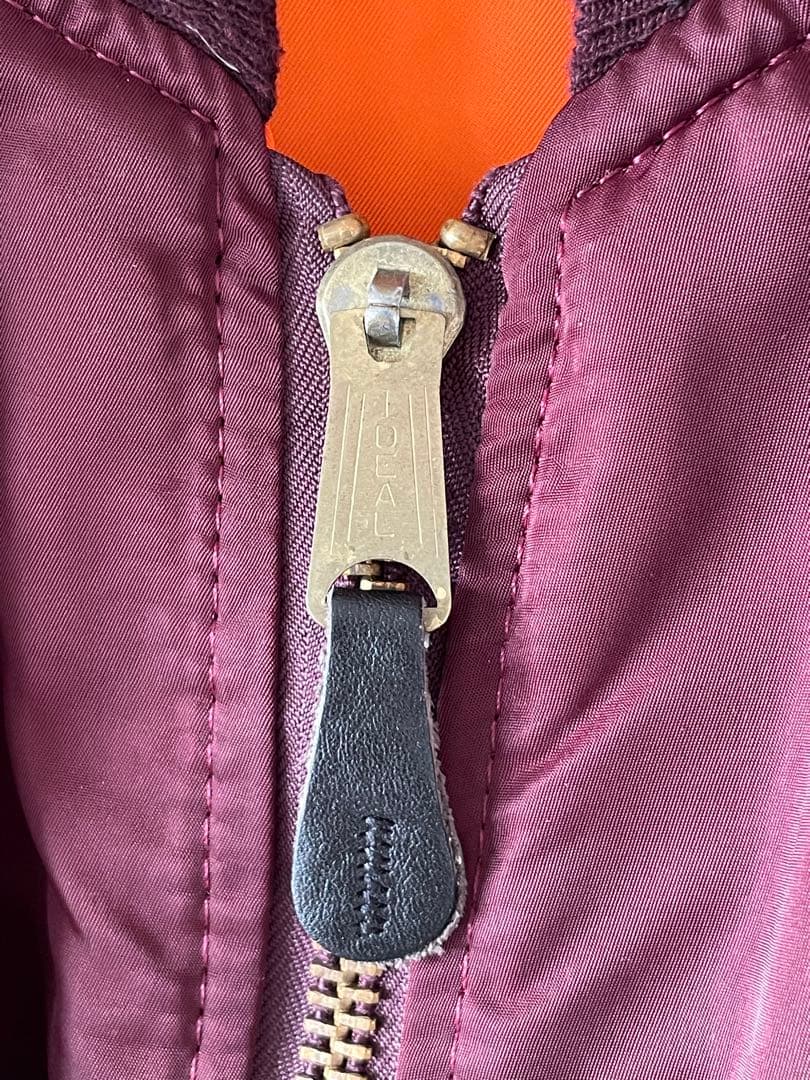 ジャケット・アウター ALPHA INDUSTRIES MA-1 MAROON made in USA