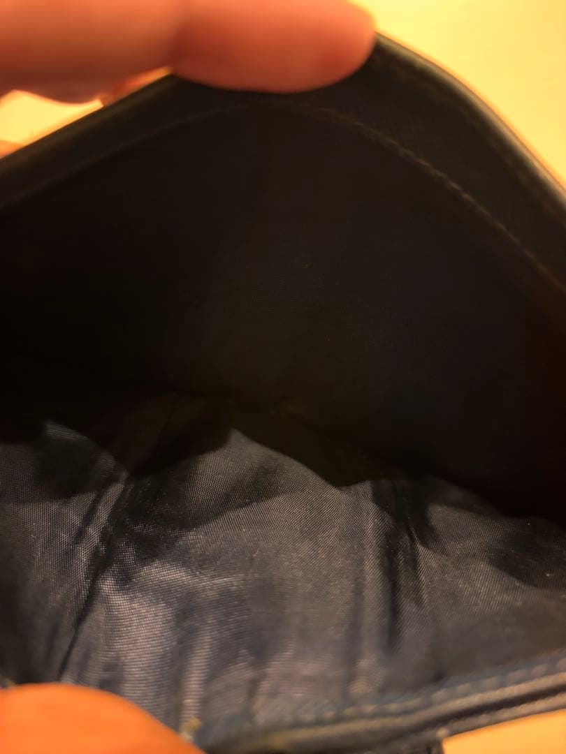 \"ぴさん専用\" PRADA ネイビー 二つ折り財布