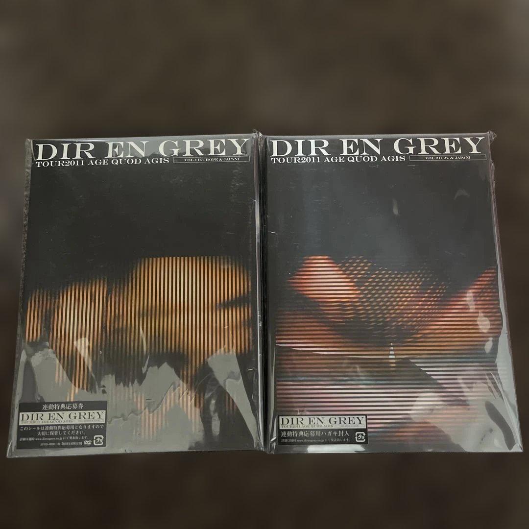 ミュージック DIR EN GREY TOUR 2011 AGE QUOD AGIS DVD