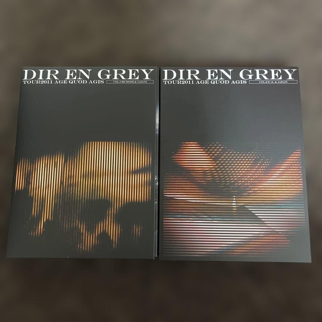 ミュージック DIR EN GREY TOUR 2011 AGE QUOD AGIS DVD