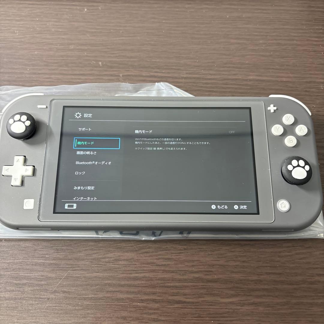 Nintendo Switch Lite グレー 本体 その他