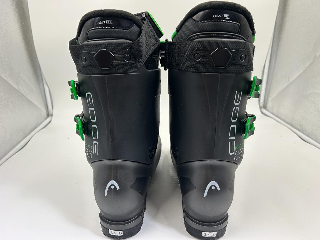 HEAD NEXT EDGE 85 スキーブーツ 26cm ブラック×グリーン