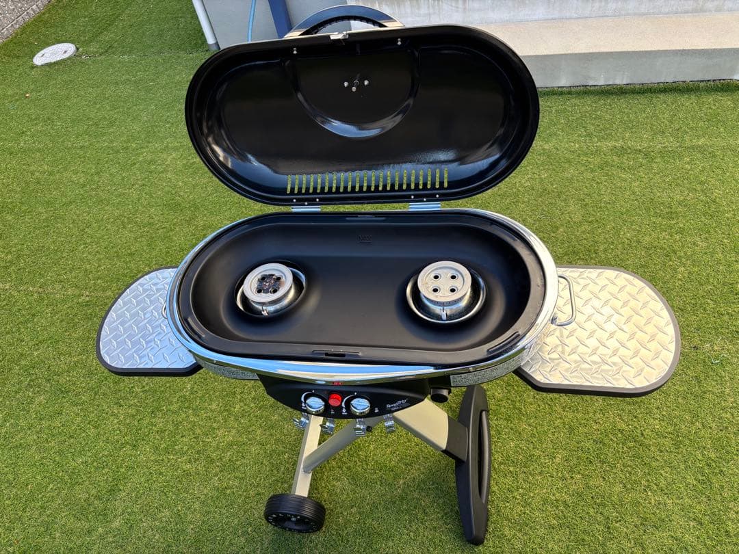 ★オプション有★ブラック　Coleman　ロードトリップグリル LXE-JⅡ