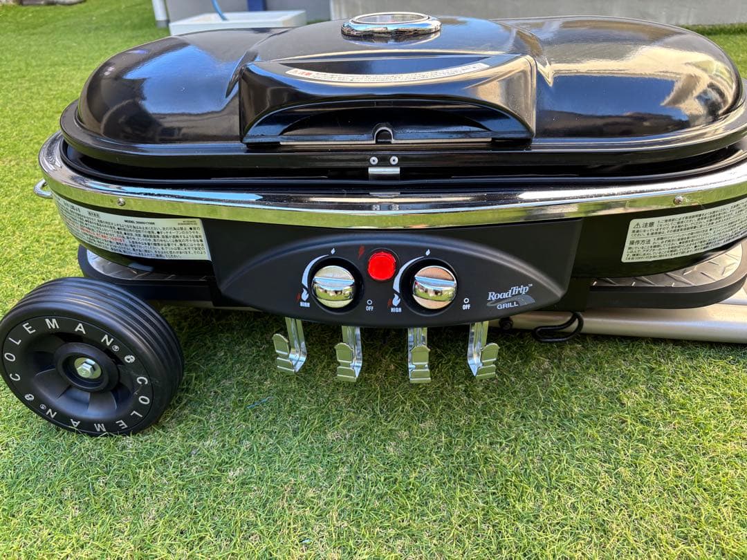 ★オプション有★ブラック　Coleman　ロードトリップグリル LXE-JⅡ
