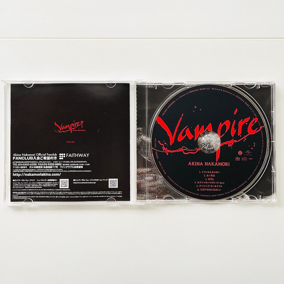 希少美品CD〔 中森明菜 - Vampire 〕UHQCD ハイ・クオリティ音質