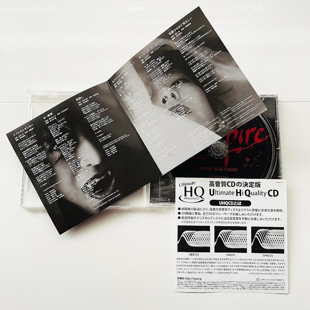 希少美品CD〔 中森明菜 - Vampire 〕UHQCD ハイ・クオリティ音質