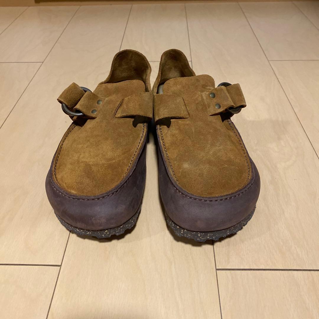 BIRKENSTOCK × FILSON ロンドン スウェード モカシンシューズ