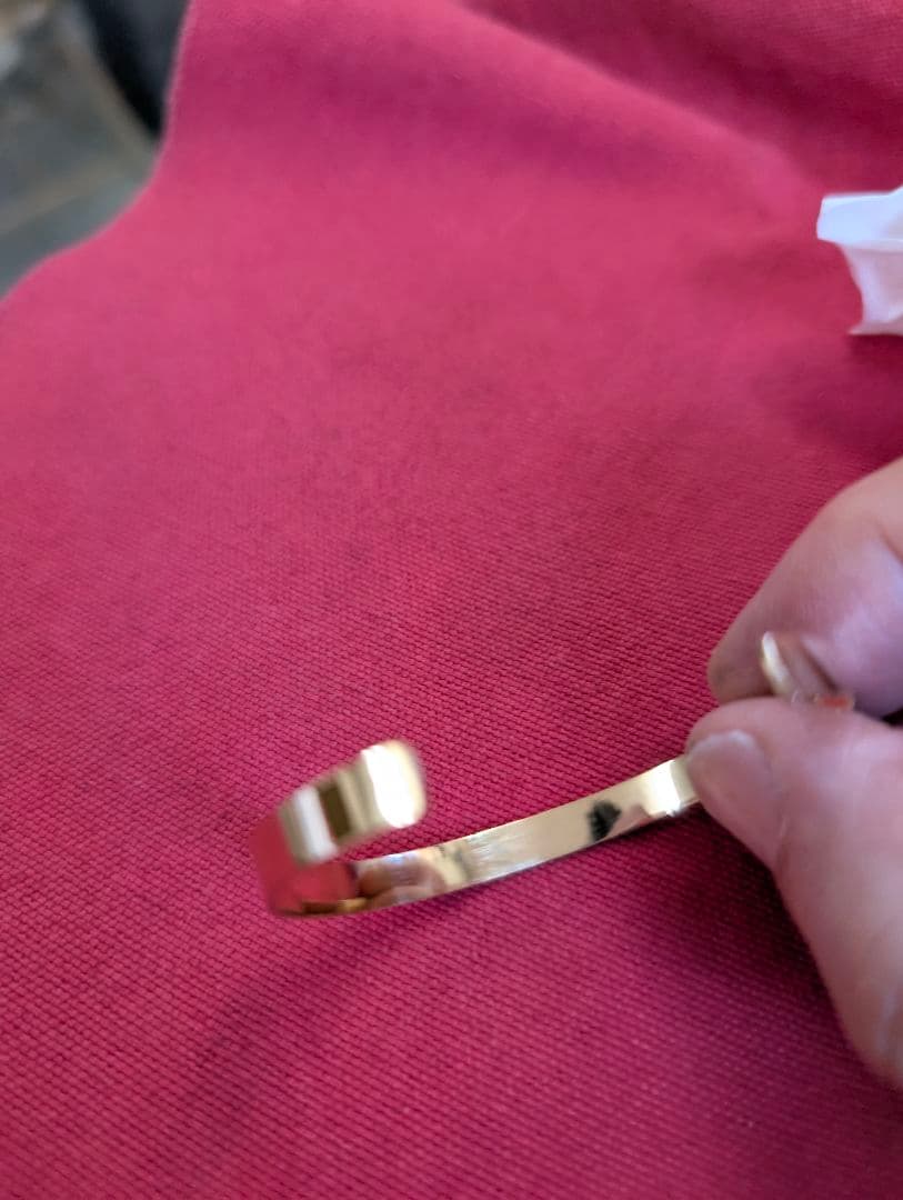 Ｋ１８バングル　ハンドメイド