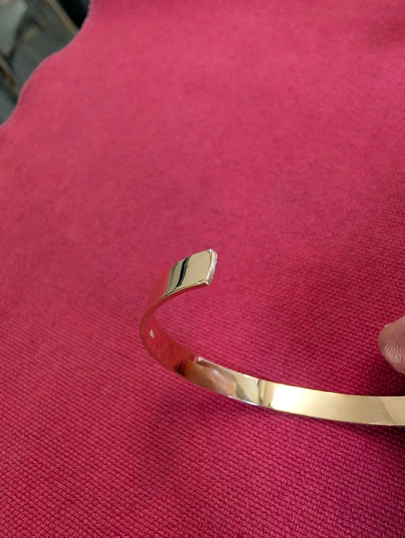 Ｋ１８バングル　ハンドメイド