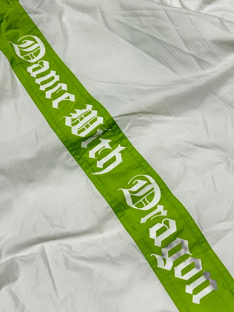 ダンスウィズドラゴン　バックロゴジャケット Wジップ サイズ3 ビッグロゴ