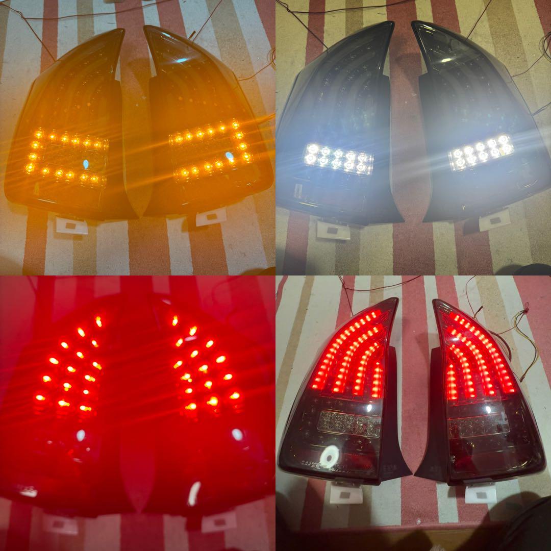 プリウス 30 ZVW30 ヴァレンティ 流れる テールランプ テール