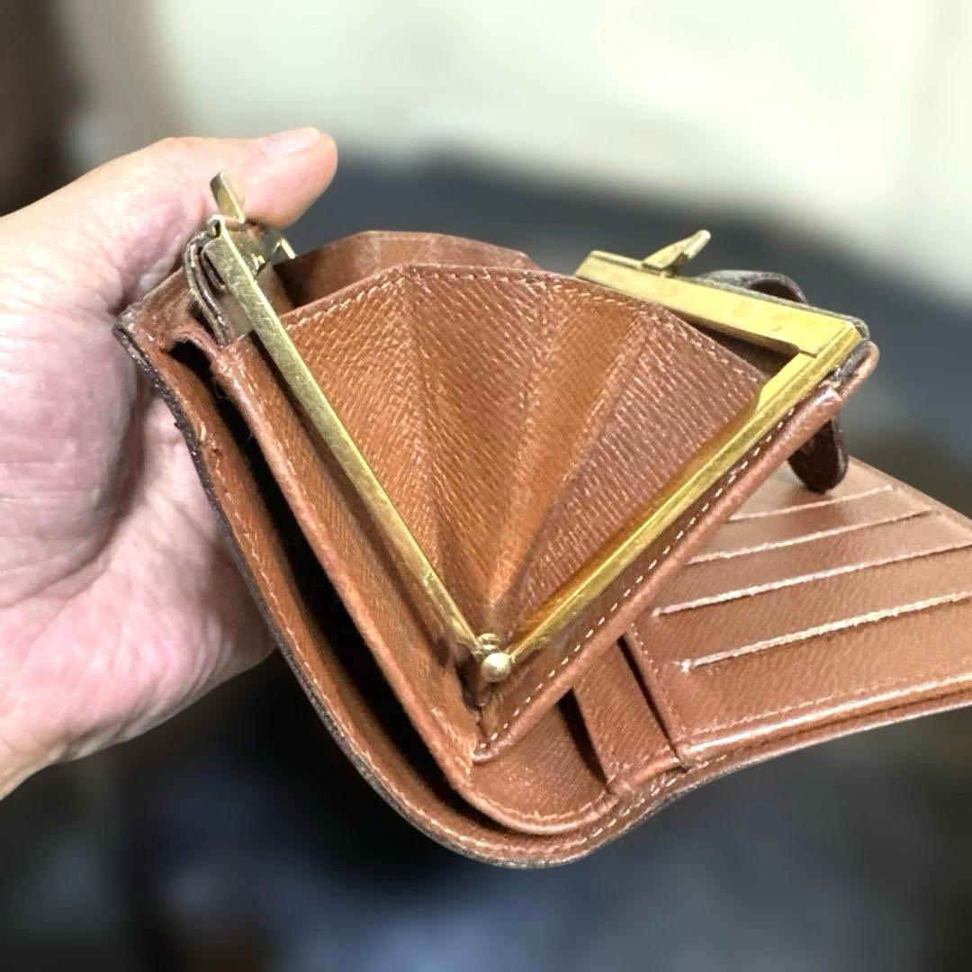 ⑩☆在庫SALE/優良品♪モノグラム がま口 財布