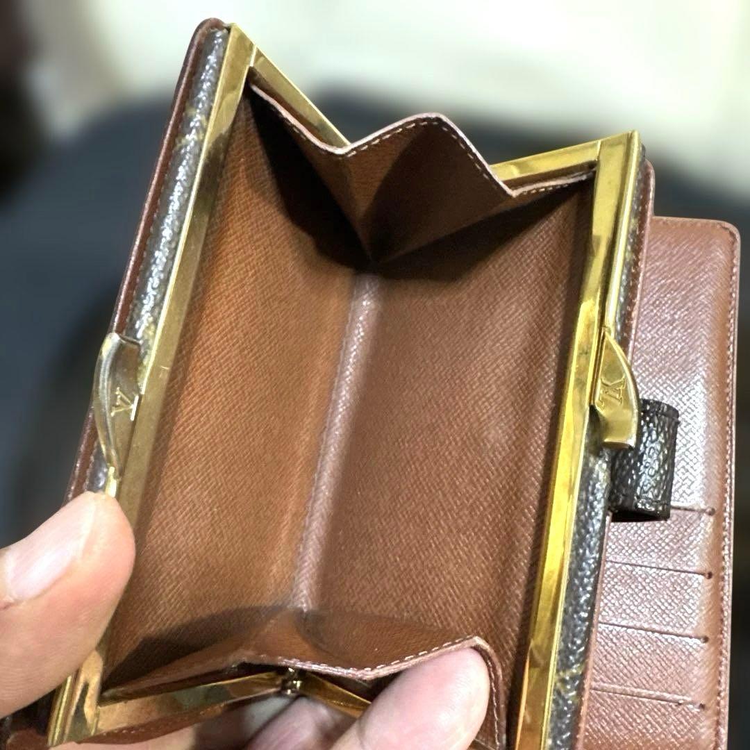 ⑩☆在庫SALE/優良品♪モノグラム がま口 財布