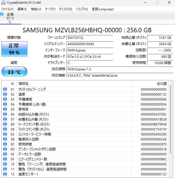 自作PC　Ryzen9 7950X/メモリ32GB/SSD256GB　グラボ無し