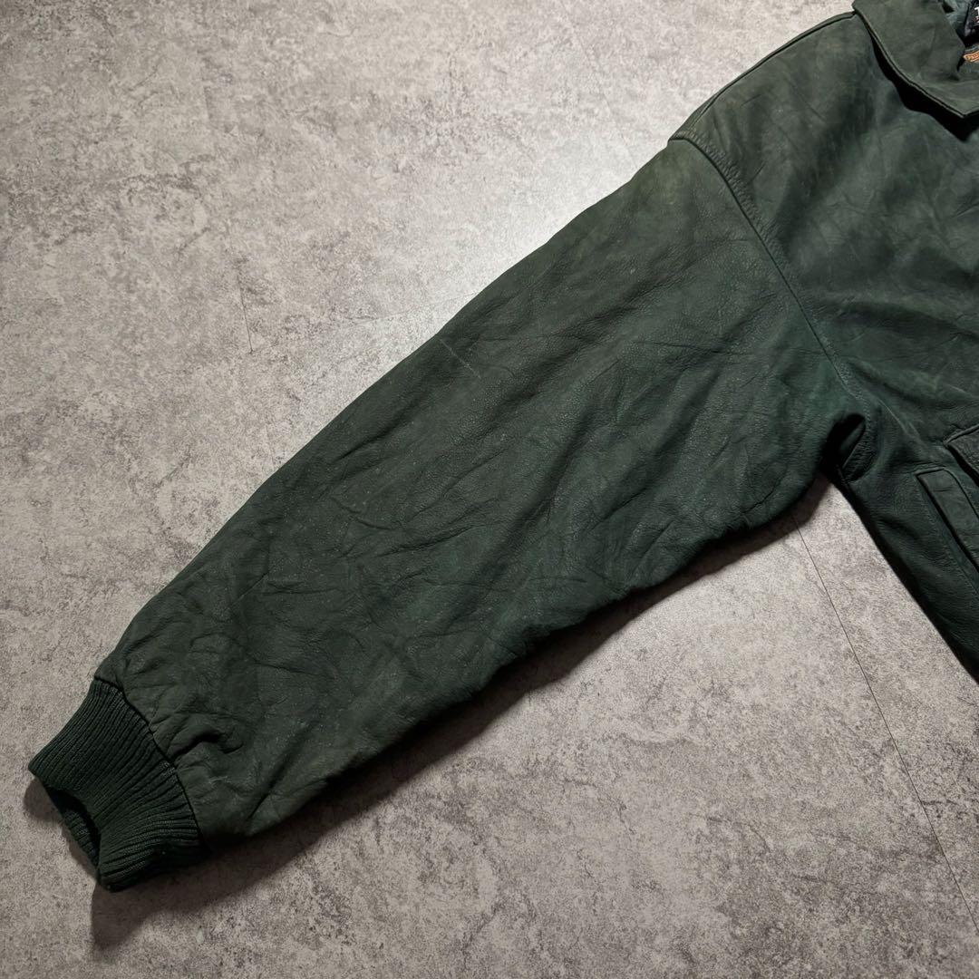 【希少カラー】90s WILSONS A-2 フライトジャケット　シンサレート