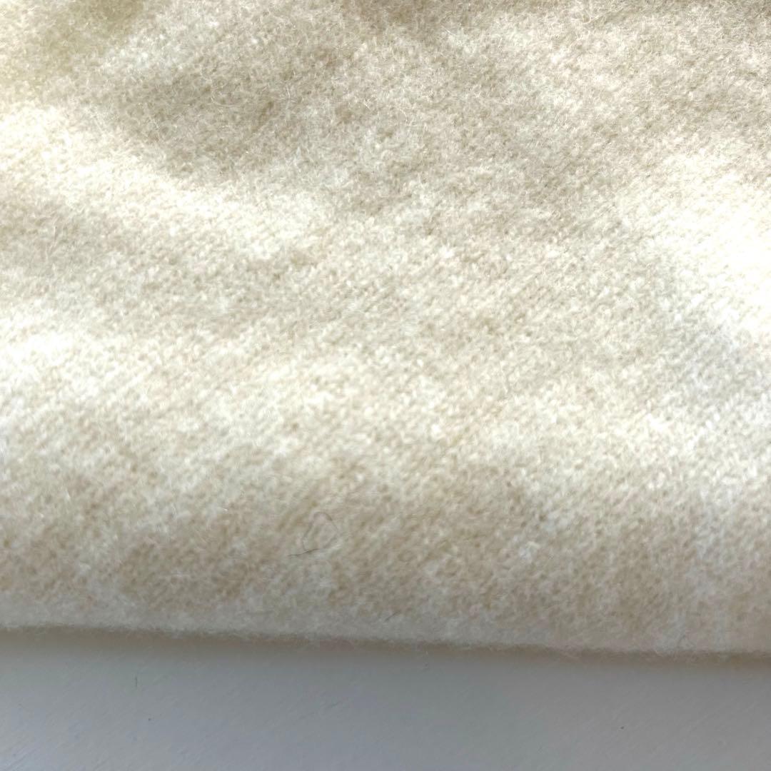 MARGARET HOWELL 三角ストール マーガレットハウエル　ホワイト