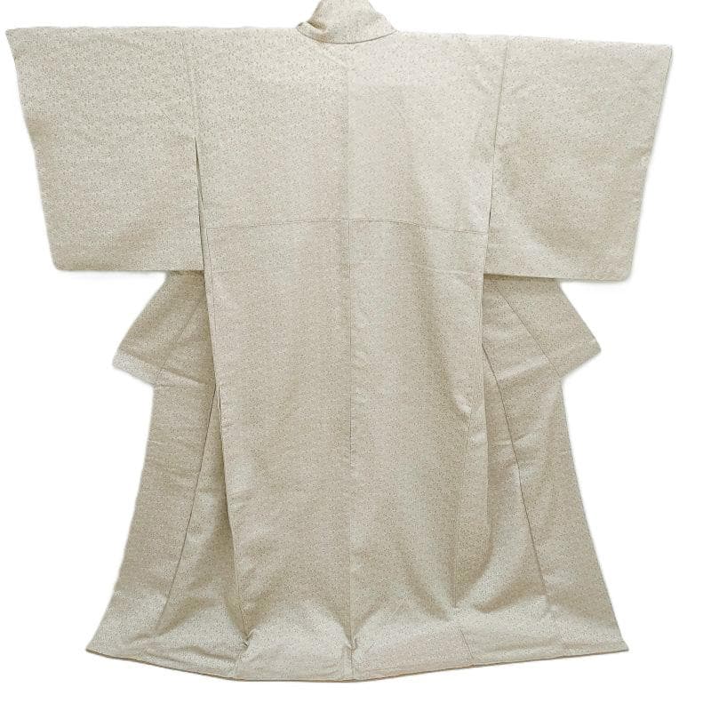 Club藤★小紋 御召織 桜花散らし紋 御仕立上り(3443)