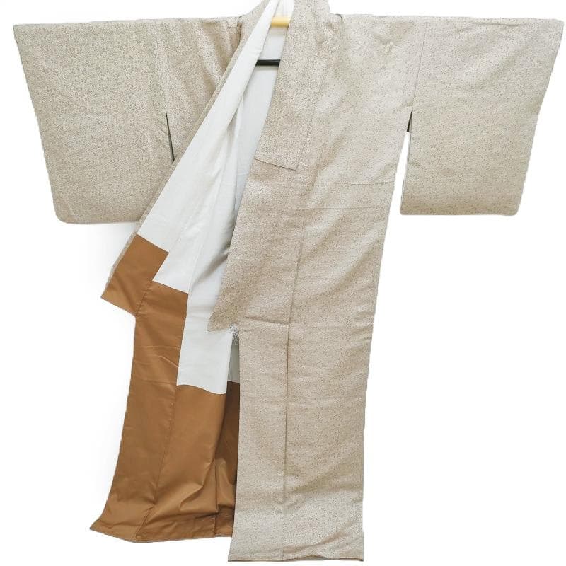 Club藤★小紋 御召織 桜花散らし紋 御仕立上り(3443)