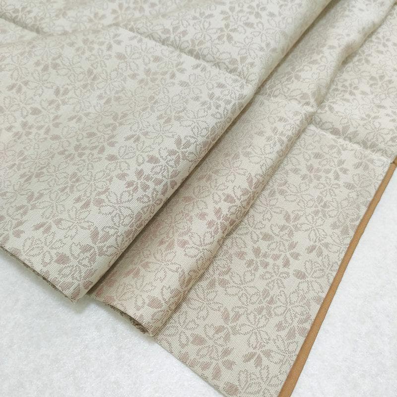 Club藤★小紋 御召織 桜花散らし紋 御仕立上り(3443)