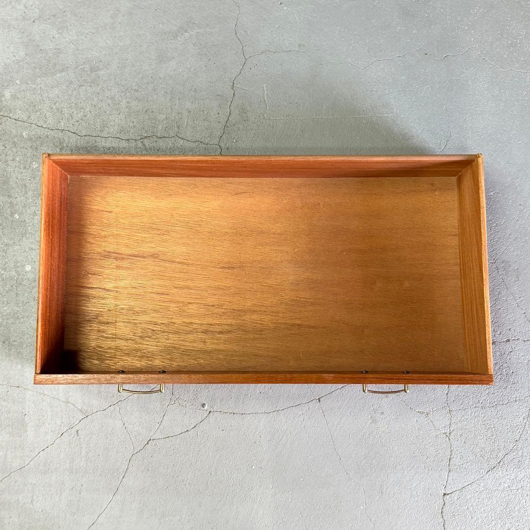 英国ヴィンテージ チーク 5段チェスト