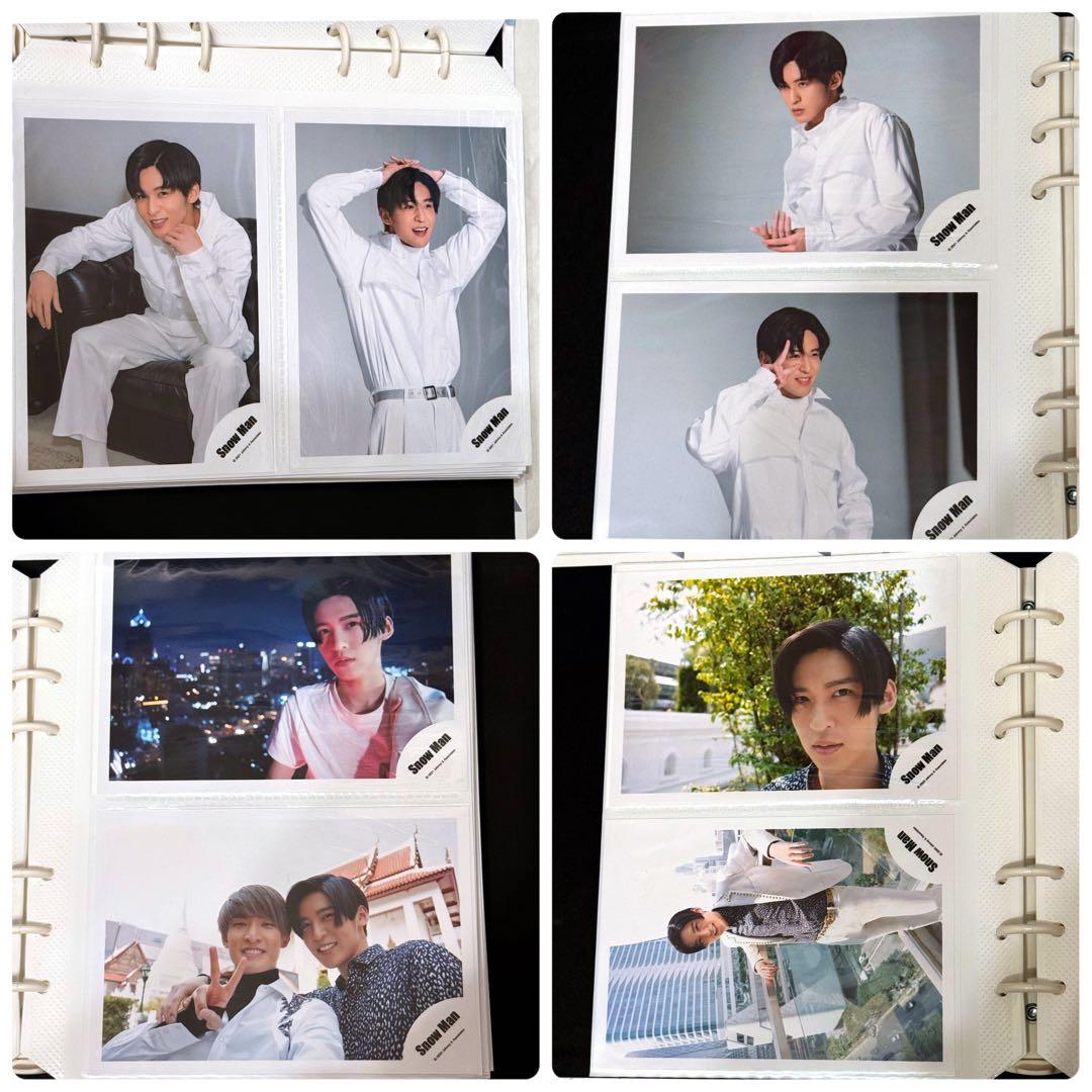 ま*ろ様 [超美品]Man目黒蓮 公式写真80枚+公式アルバムまとめ売り