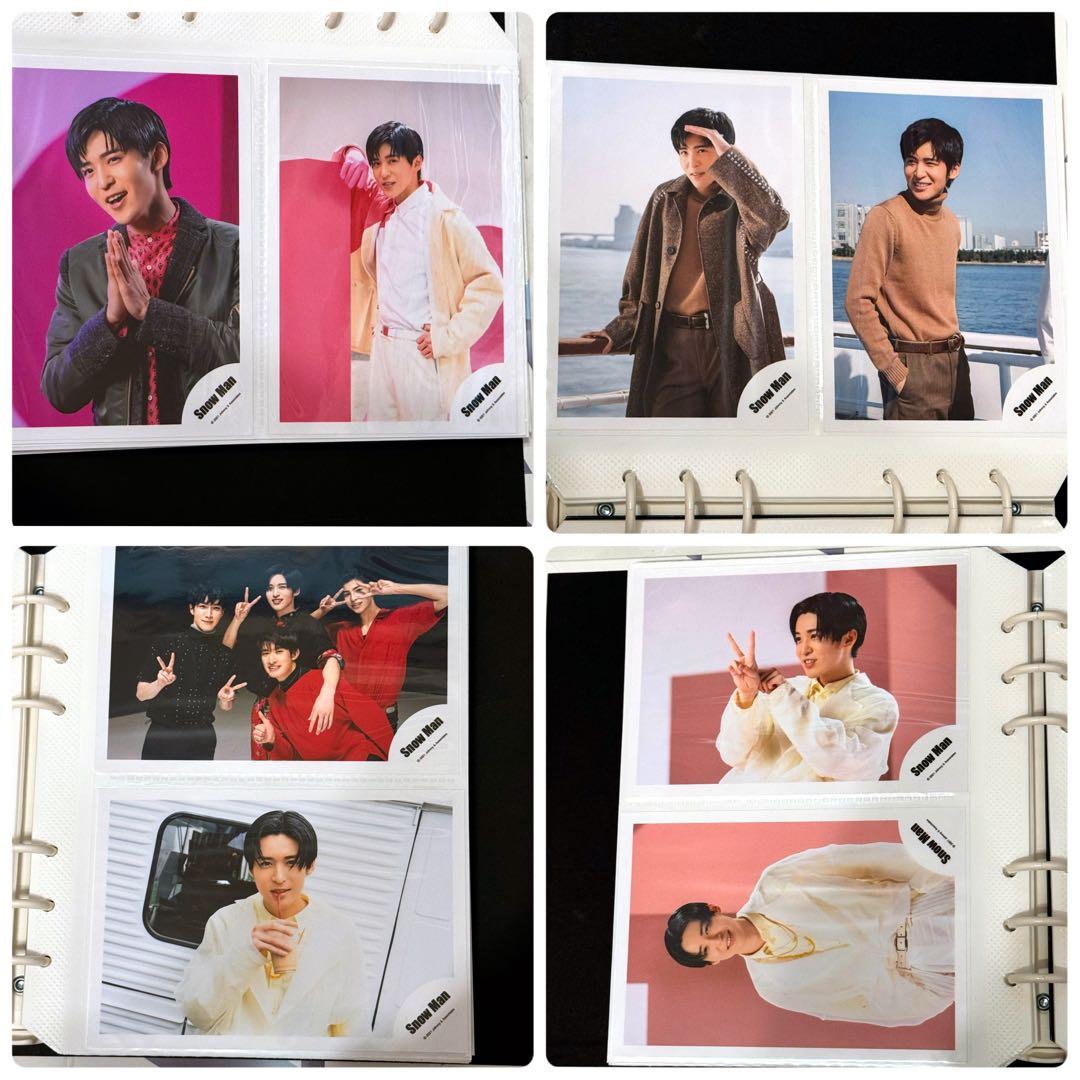 ま*ろ様 [超美品]Man目黒蓮 公式写真80枚+公式アルバムまとめ売り