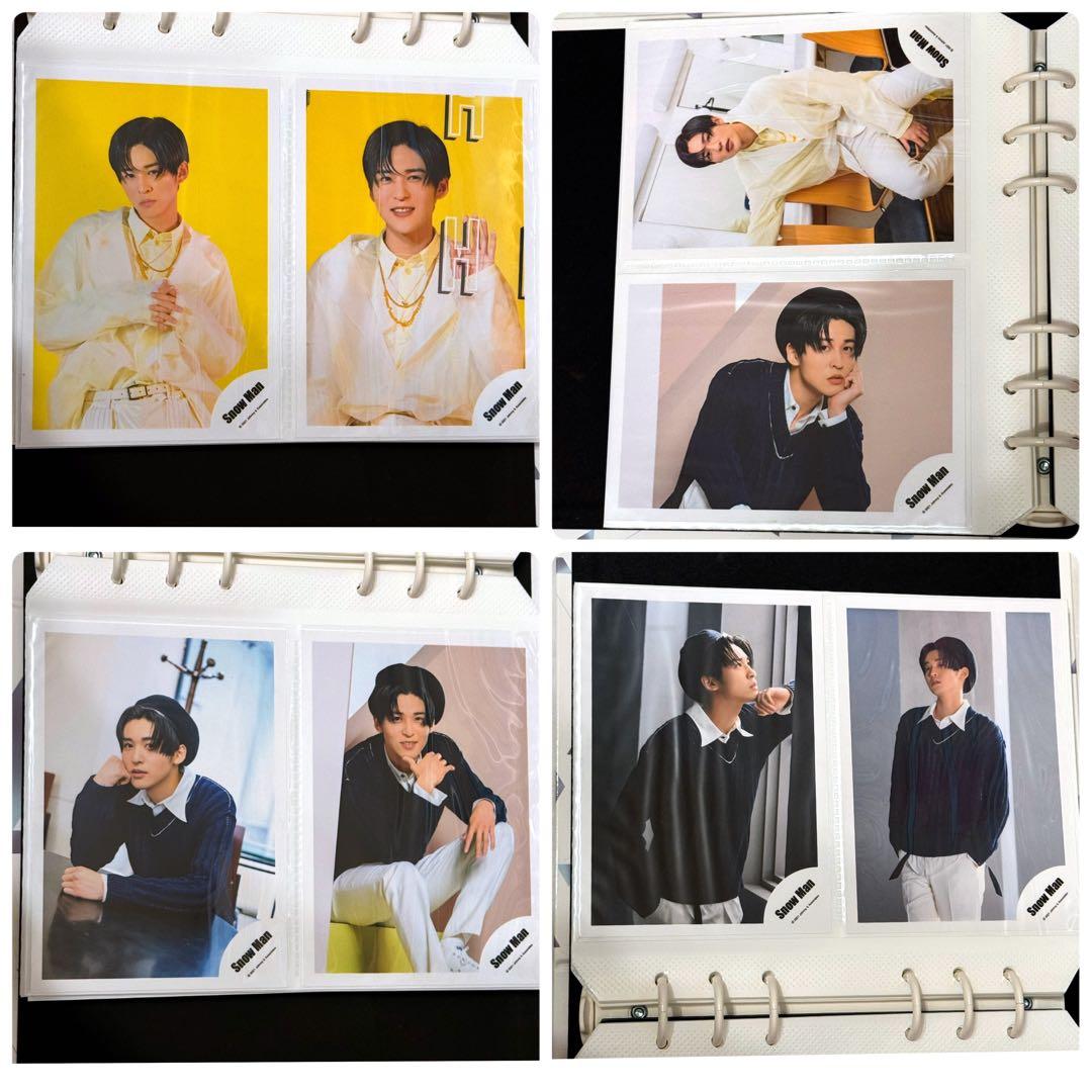 ま*ろ様 [超美品]Man目黒蓮 公式写真80枚+公式アルバムまとめ売り