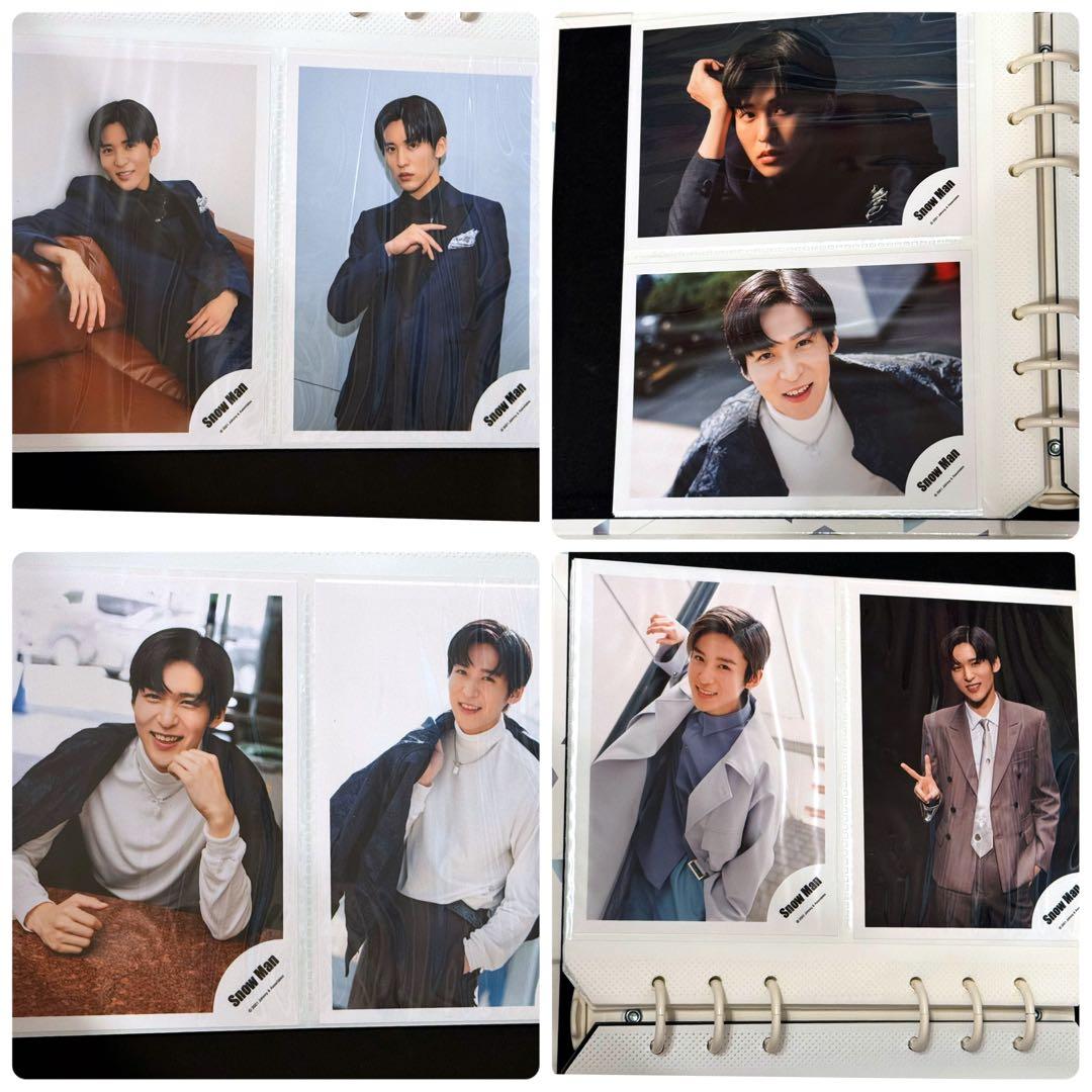 ま*ろ様 [超美品]Man目黒蓮 公式写真80枚+公式アルバムまとめ売り