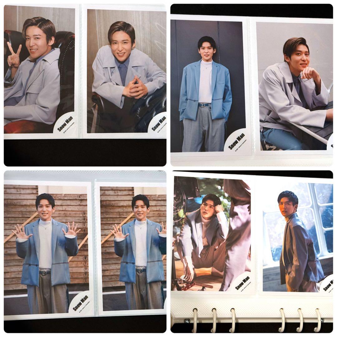 ま*ろ様 [超美品]Man目黒蓮 公式写真80枚+公式アルバムまとめ売り