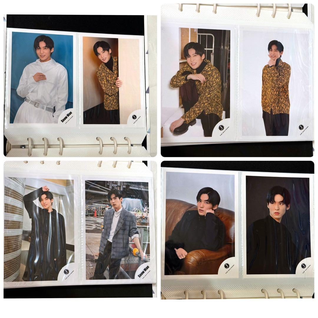 ま*ろ様 [超美品]Man目黒蓮 公式写真80枚+公式アルバムまとめ売り