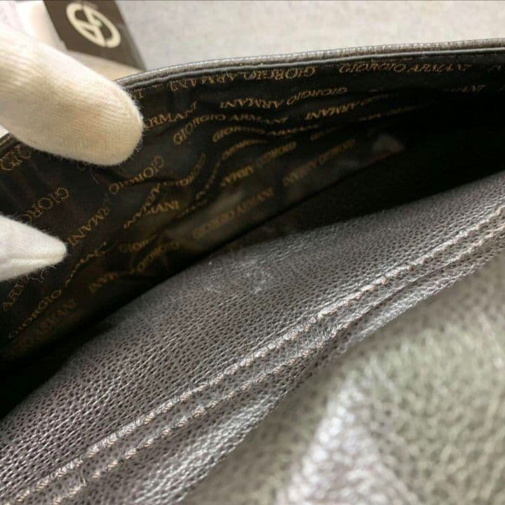 G108R GIORGIO ARMANI 2WAYビジネス ショルダーバッグ