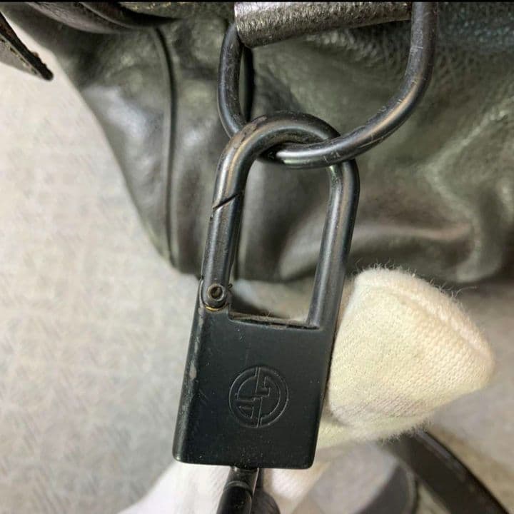 G108R GIORGIO ARMANI 2WAYビジネス ショルダーバッグ