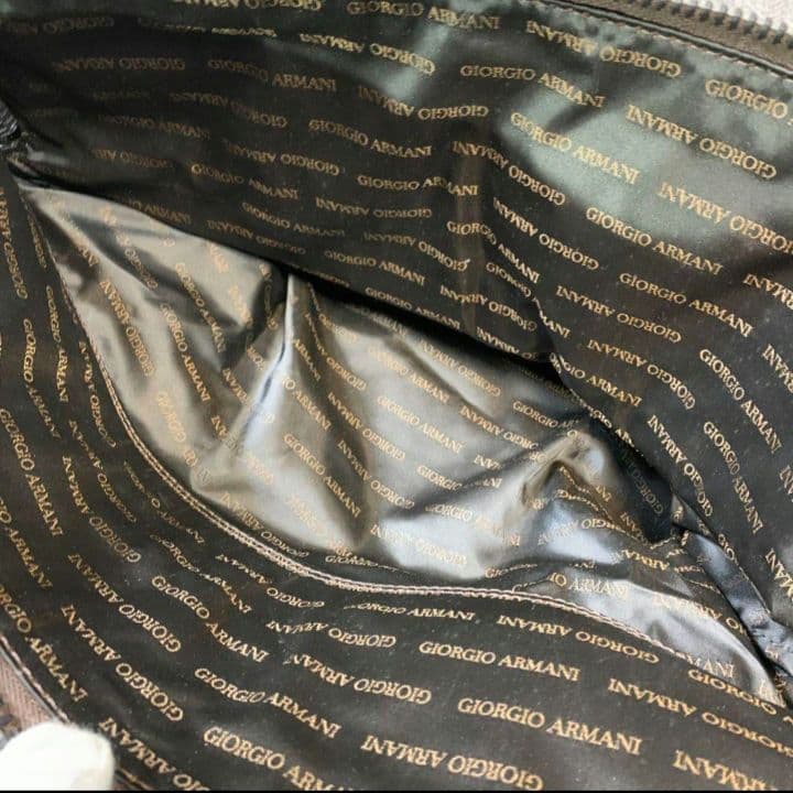 G108R GIORGIO ARMANI 2WAYビジネス ショルダーバッグ