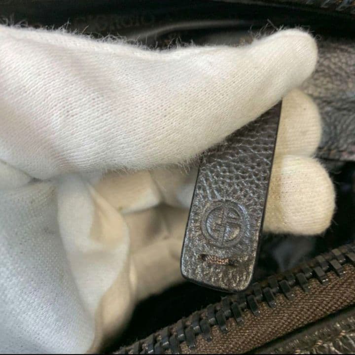 G108R GIORGIO ARMANI 2WAYビジネス ショルダーバッグ