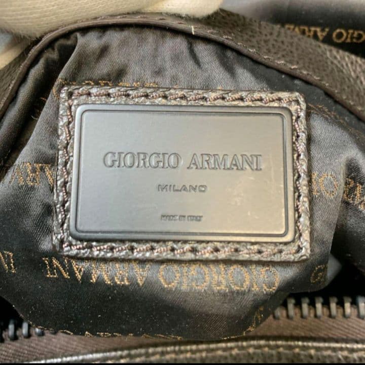 G108R GIORGIO ARMANI 2WAYビジネス ショルダーバッグ