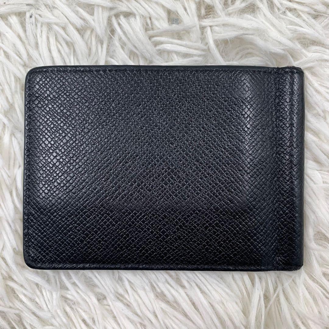 【✨美品✨】 ルイヴィトン タイガ マネークリップ ブラック RFID搭載