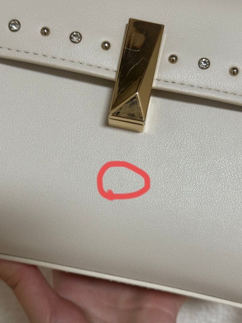 celford ビジュースタッズポシェット ショルダーバッグ