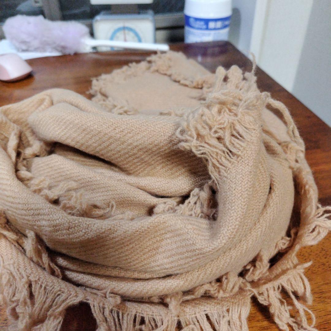 Loro Piana ベージュ ストール ライトブラウン ベージュ キャメル系