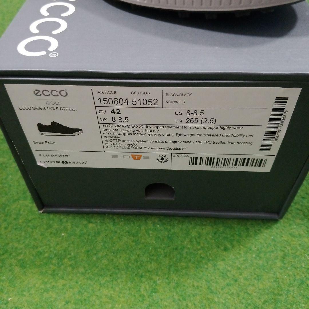 新品未使用　ecco 42 スパイクレスシューズ
