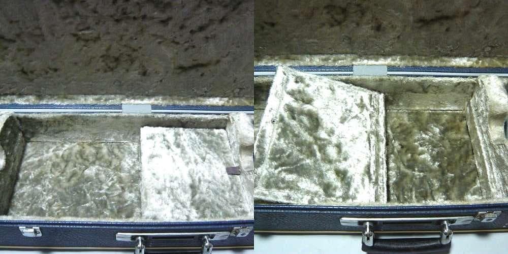 三味線　ケース入り　　撥　駒　小物付き